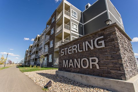 Exterior of Sterling Manor